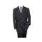 Button Closure Charcoal Alberto Nardoni Wool Suit