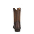 Mens Brown Lizard Western Boot