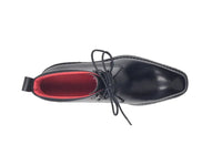 Carrucci Calfskin Chukka Boot with Lug Sole