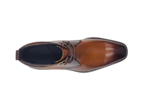 Calfskin Chukka Boot with Lug Sole