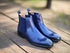 Calfskin Leather Chelsea Boot Carrucci