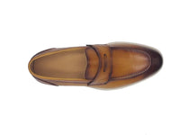 Carrucci Calfskin Penny Loafer