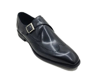 Carrucci Calfskin Single Monk Loafer