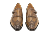 Carrucci Calfskin Single Monk Loafer
