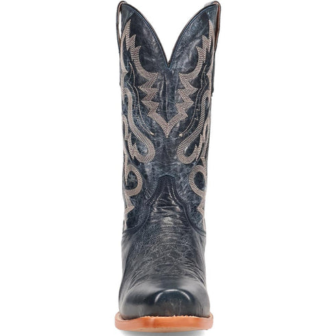 Dan Post Mens Calvin Blue 13 Toe Shape 7 Leather Boot