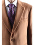 Men's Caravelli Camel Long Dress Topcoat - Winter coat Two Button 3/4 Length men's Car Coat