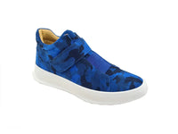 Carrucci Camouflage Printed Suede Sneakers