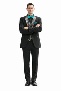 Camouflage Tuxedo - Single Breasted Camo Wedding Suit