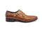 Cap Toe Double Monk Strap Shoe Carrucci