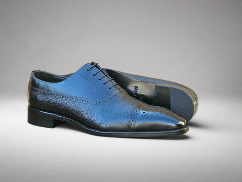 Cap Toe Oxford Leather Sole