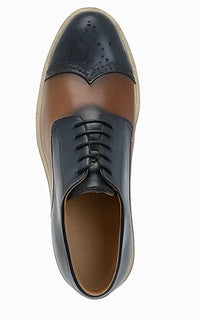 Carrucci Cap Toe Brogue Oxford