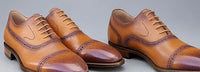 Carrucci Cap Toe Oxford Leather Sole