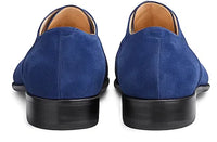 Carrucci Cap Toe Suede Lace-up Shoe