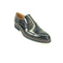 Mens Carrucci Leather Captoe Fade Slip On Dress Shoe in Burgundy