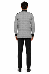 Apollo King Men's 2 Piece Walking Suit - Flat Front Pants