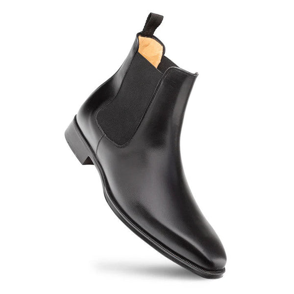 Cervantes Chelsea Boot Black By Mezlan Made In Spain Brand