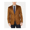 Chesnut brown Notch collar Wool Overcoat