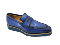 Carrucci Patina Burnished Penny Loafer