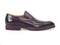 Chic Patina Finish Calfskin Slip-on Carrucci