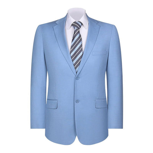Mens Blazer Classic Fit Sport Coat Two Buttons Lightweight Suit Jacket Iceberg Green