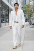 Mens Colin Farrell Miami Vice White Suit
