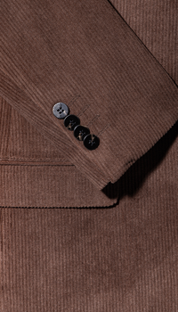 The Cordell Brown 2pc Cotton Corduroy Notch Lapel Suit