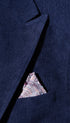The Cordell Navy 2pc Cotton Corduroy Notch Lapel Suit