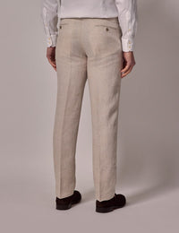 Mens Linen Suit For Beach Wedding - Summer  Suit in Cream