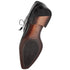 Men's Cratos Genuine Crocodile Black Derby Shoes  By Mezlan Made In Spain Brand