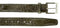 Belvedere Caiman Belt - Olive Genuine Crocodile Dress Shoe