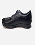 Los Altos Perforated Crocodile Tail Sneakers