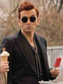 Good Omens S02 David Tennant Black Blazer