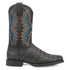 Dingo Round Toe Black Leather Boots