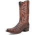 Dingo Brown Gator Print Snip Toe Cowboy Boot