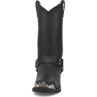 Chopper Leather Harness Biker Boot