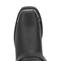 Chopper Leather Harness Biker Boot