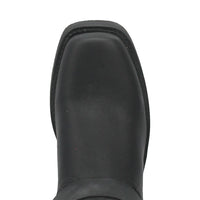 Dingo Black Oil Resistant Leather Mens Biker Boot