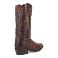 Dan Post Pershing Full Quill Ostrich Boot