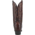 Dan Post Men’s Pershing Brown Full Quill Genuine Ostrich 13” Round Toe Cowboy Boot