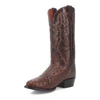 Dan Post Pershing Full Quill Ostrich Boot