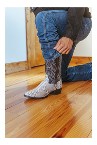 Dan Post Manning Python Boot - Luxury Western Style