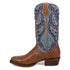 Dan Post Bullock Tan/ Denim Medium Toe Cowboy Boots