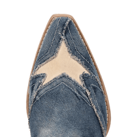 Dan Post Stardust Denim Booties - Luxury Men's Western Boots