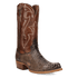 Dan Post Stryke Back Cut Python Boot - Luxury Western Boot
