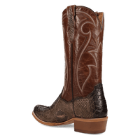 Dan Post Stryke Back Cut Python Boot - Luxury Western Boot
