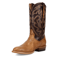 Dan Post Spurline Teju Lizard Boot - Exotic Western Style