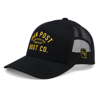Dan Post Trucker Hat: Premium Leather Cap for Men