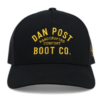 Dan Post Trucker Hat: Premium Leather Cap for Men