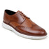 Belvedere Enzo - Antique Tan Ostrich Leather Dress Shoe