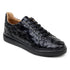 Belvedere Kingstone Black Genuine Alligator Loafer